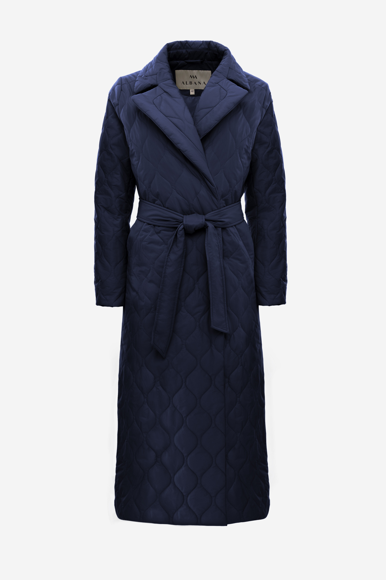 картинка 435.S25.005 пальто женское NAVY от магазина Albana