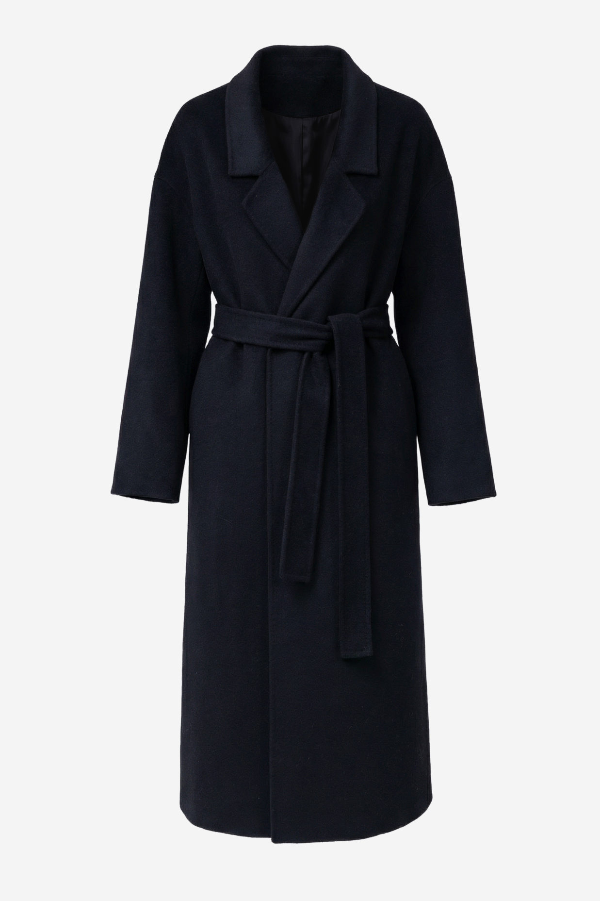 картинка 22108.ACW.0001S пальто женское из шерсти BLACK от магазина Albana