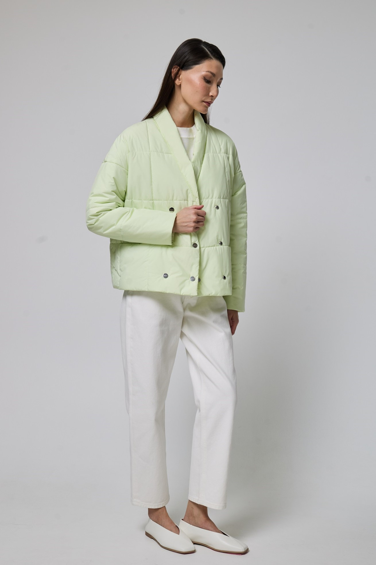 картинка 519.SS26.006 куртка женская LIME от магазина Albana