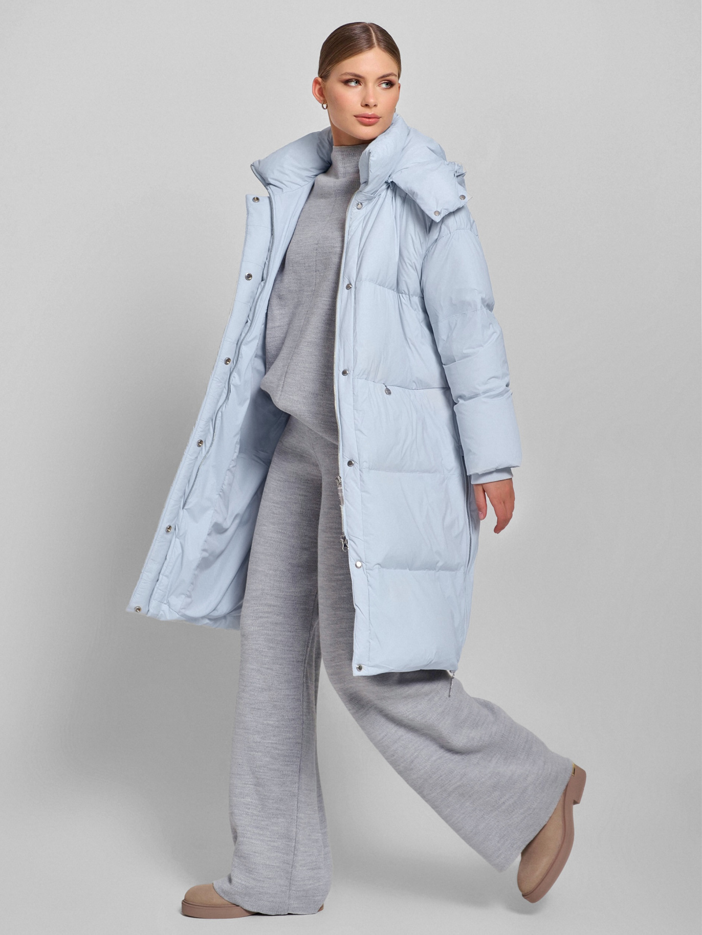 картинка 101.W24.007 пальто женское AZZURRO  от магазина Albana