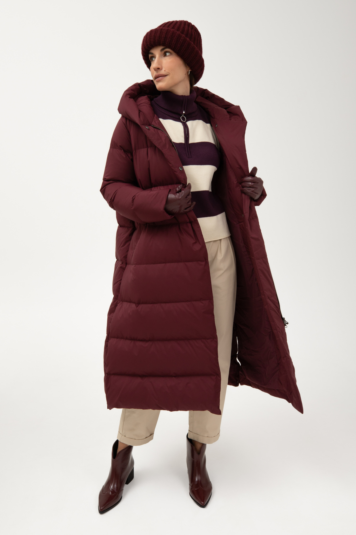 картинка 454.FW25.011S пальто женское BORDO  от магазина Albana