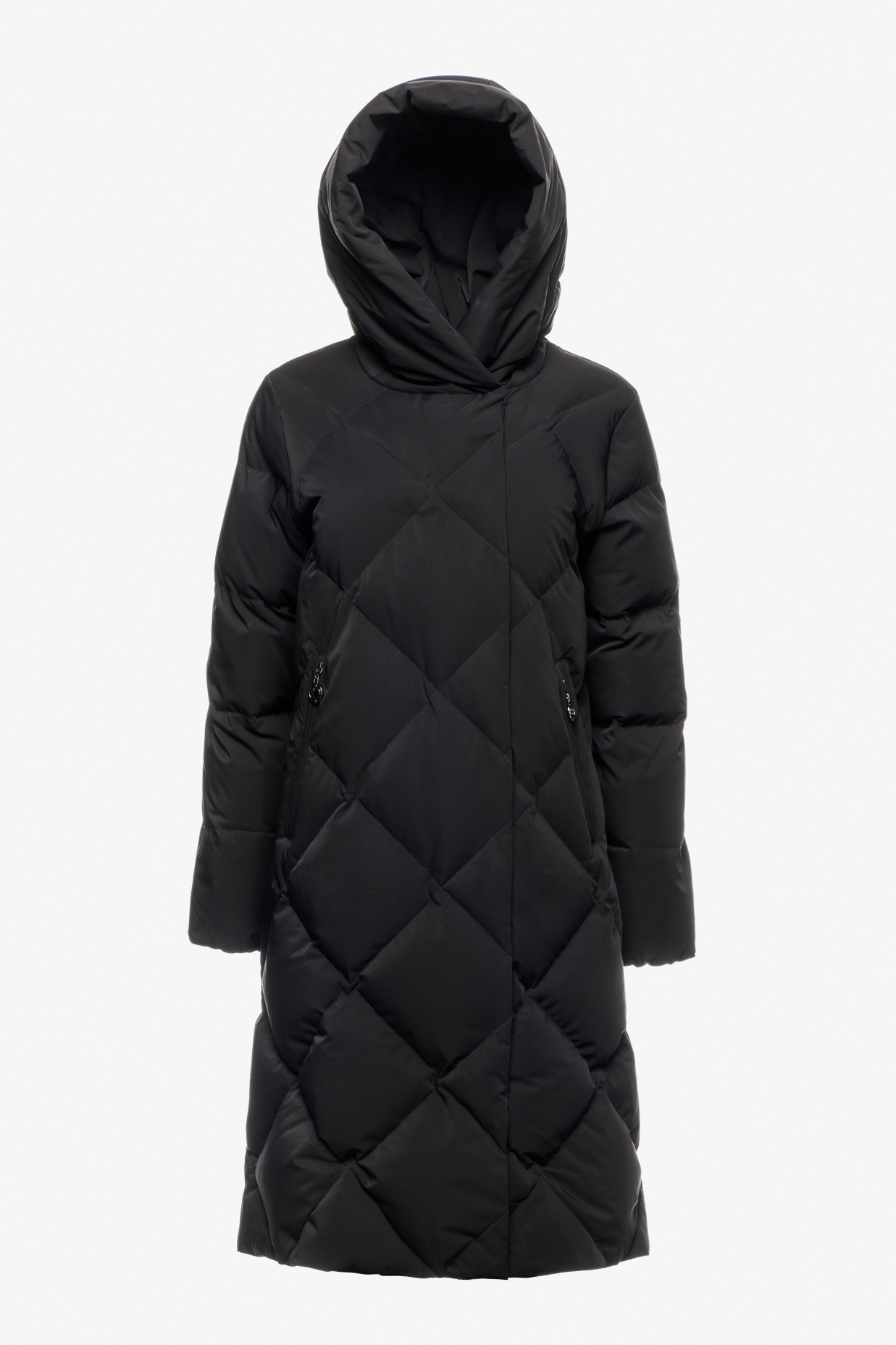 картинка 393.W24.001 пальто женское BLACK  от магазина Albana