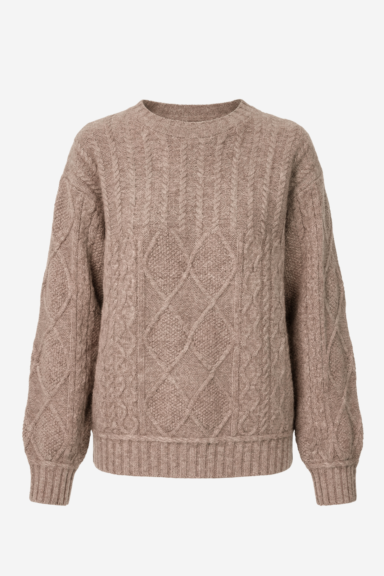 картинка 3122.ATW.0016S свитер женский из шерсти BEIGE от магазина Albana