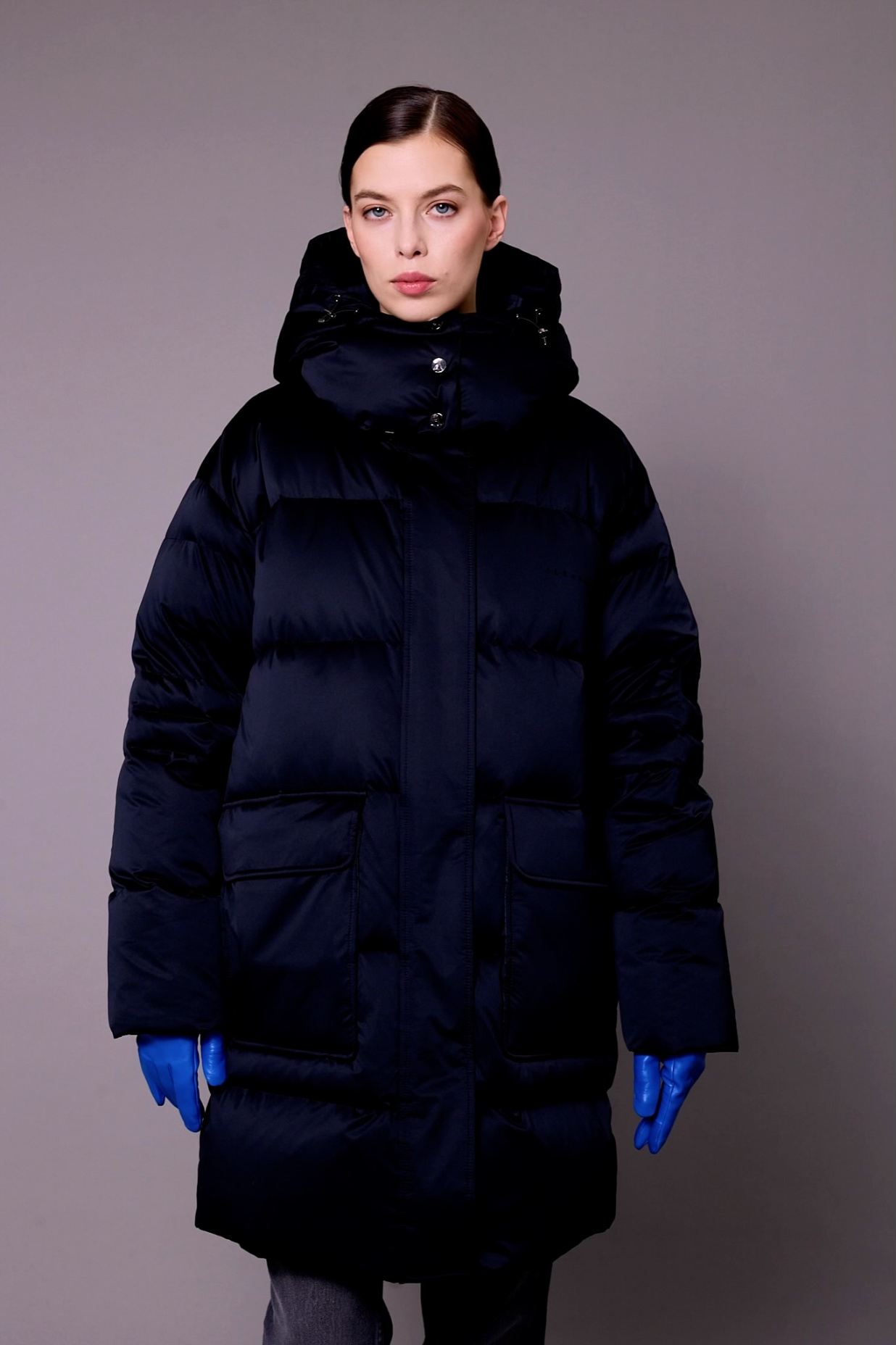 картинка 485.W25.001 куртка женская BLACK от магазина Albana