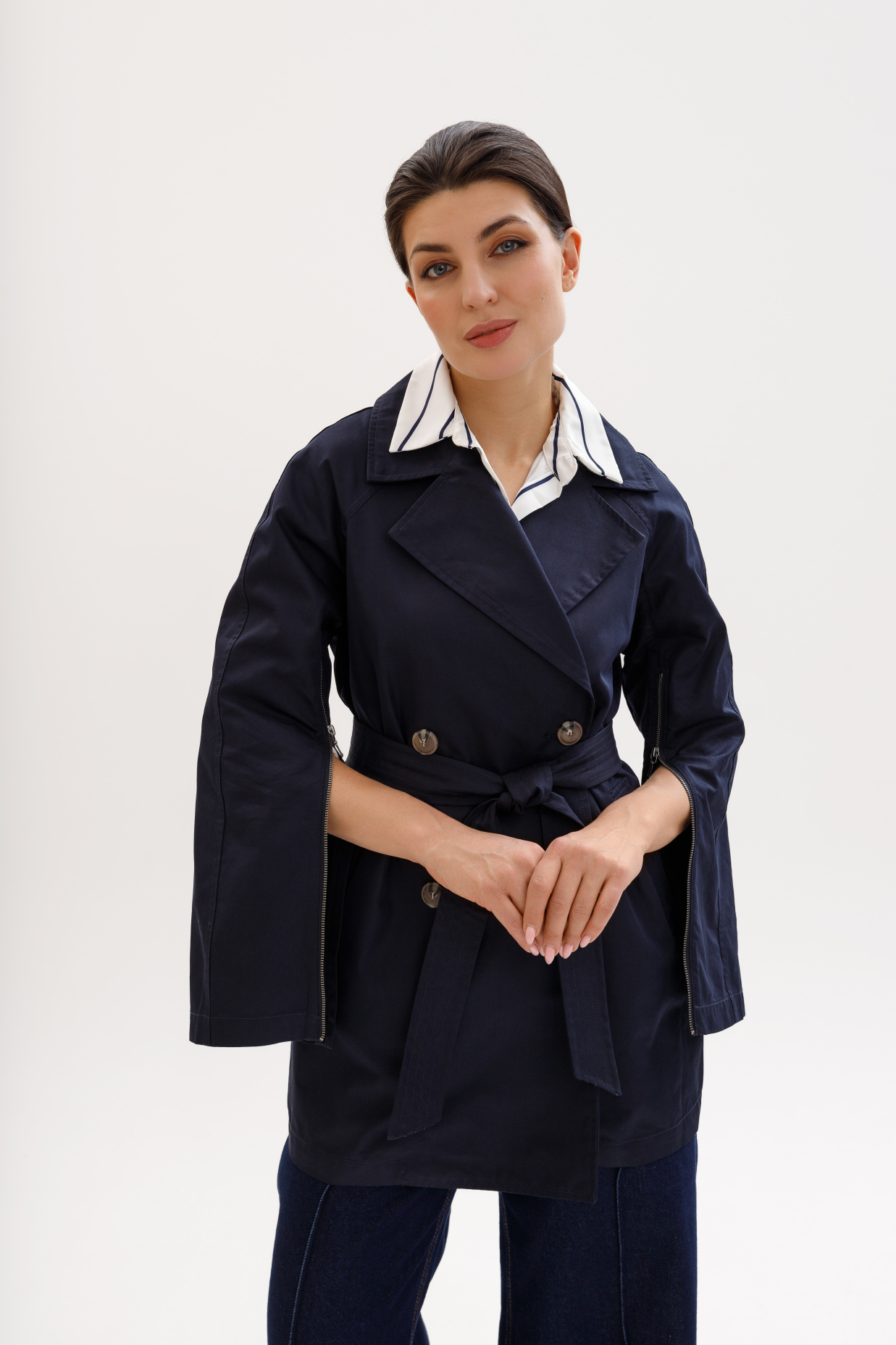 картинка 429.S25.005 куртка женская NAVY от магазина Albana
