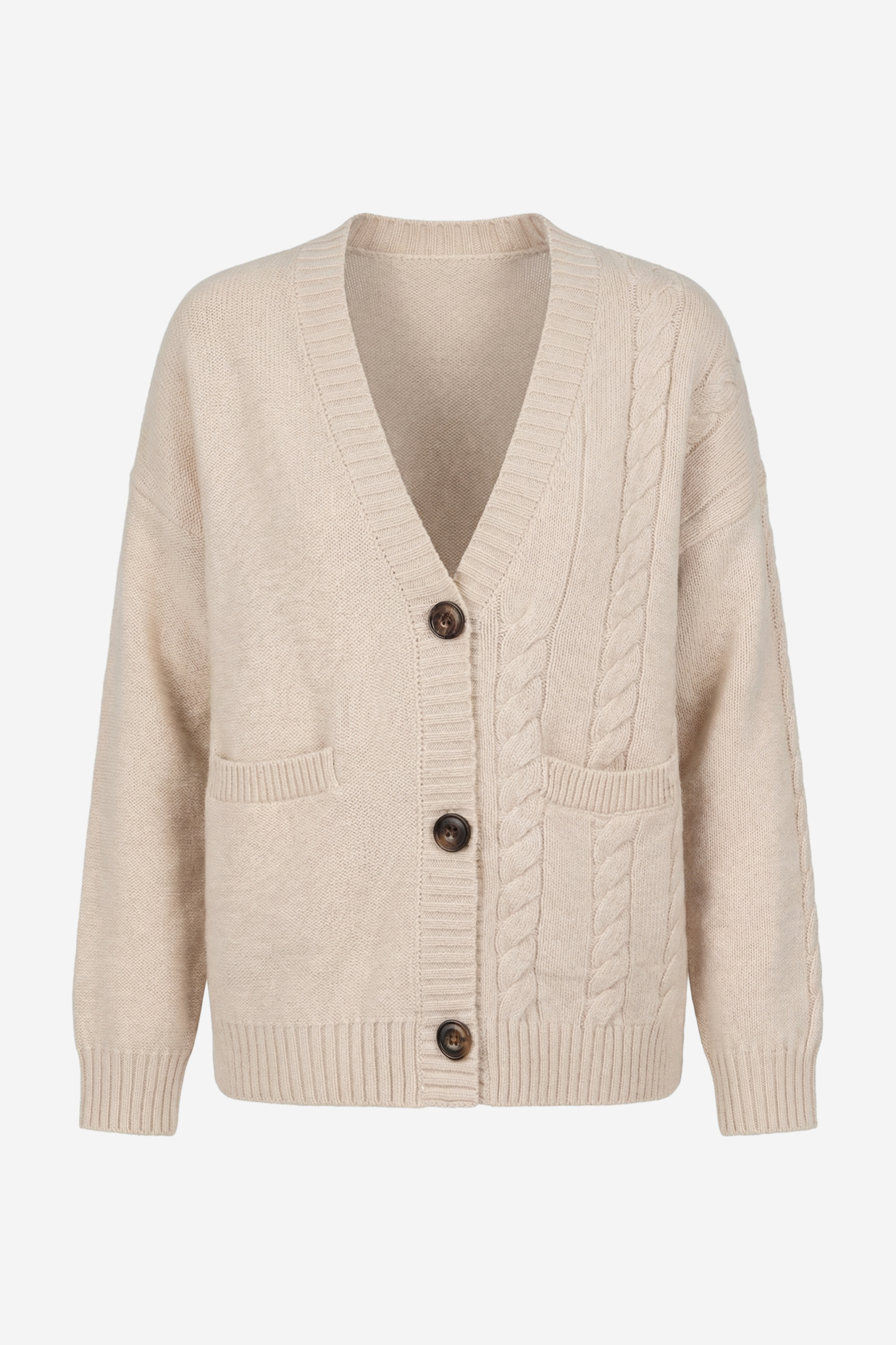 картинка 6104.ATW.0013S кардиган женский из шерсти GRAY от магазина Albana