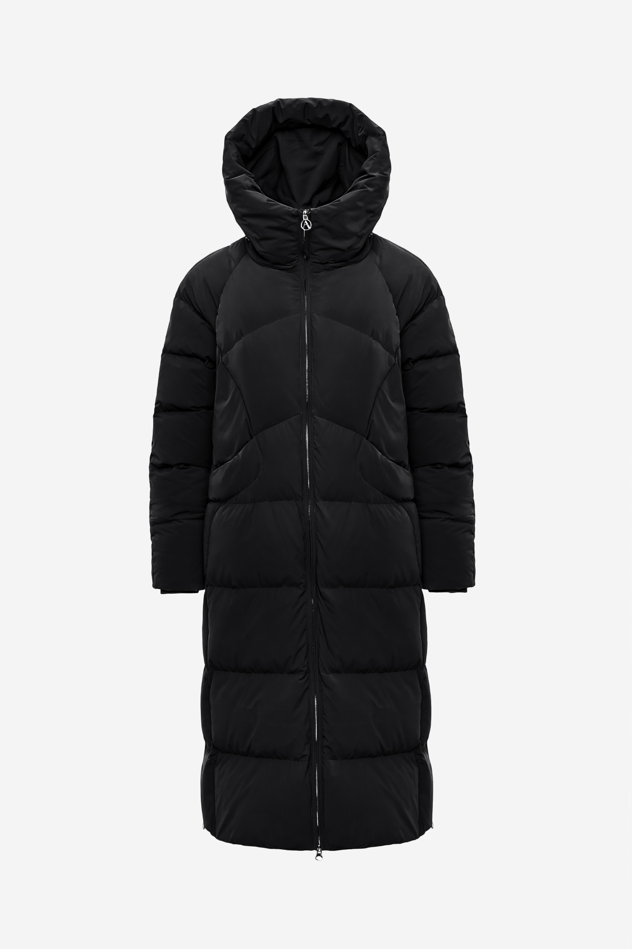 картинка 455.W25.001 пальто женское BLACK от магазина Albana