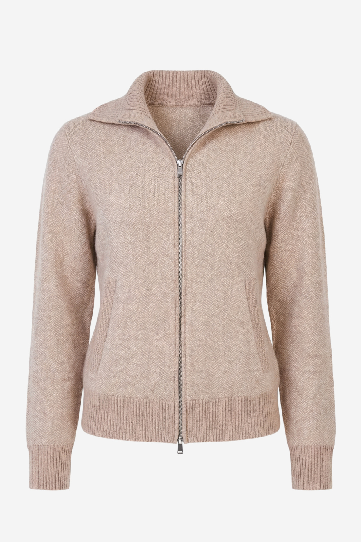 картинка 6106.ATW.0016S кардиган женский из кашемира BEIGE от магазина Albana