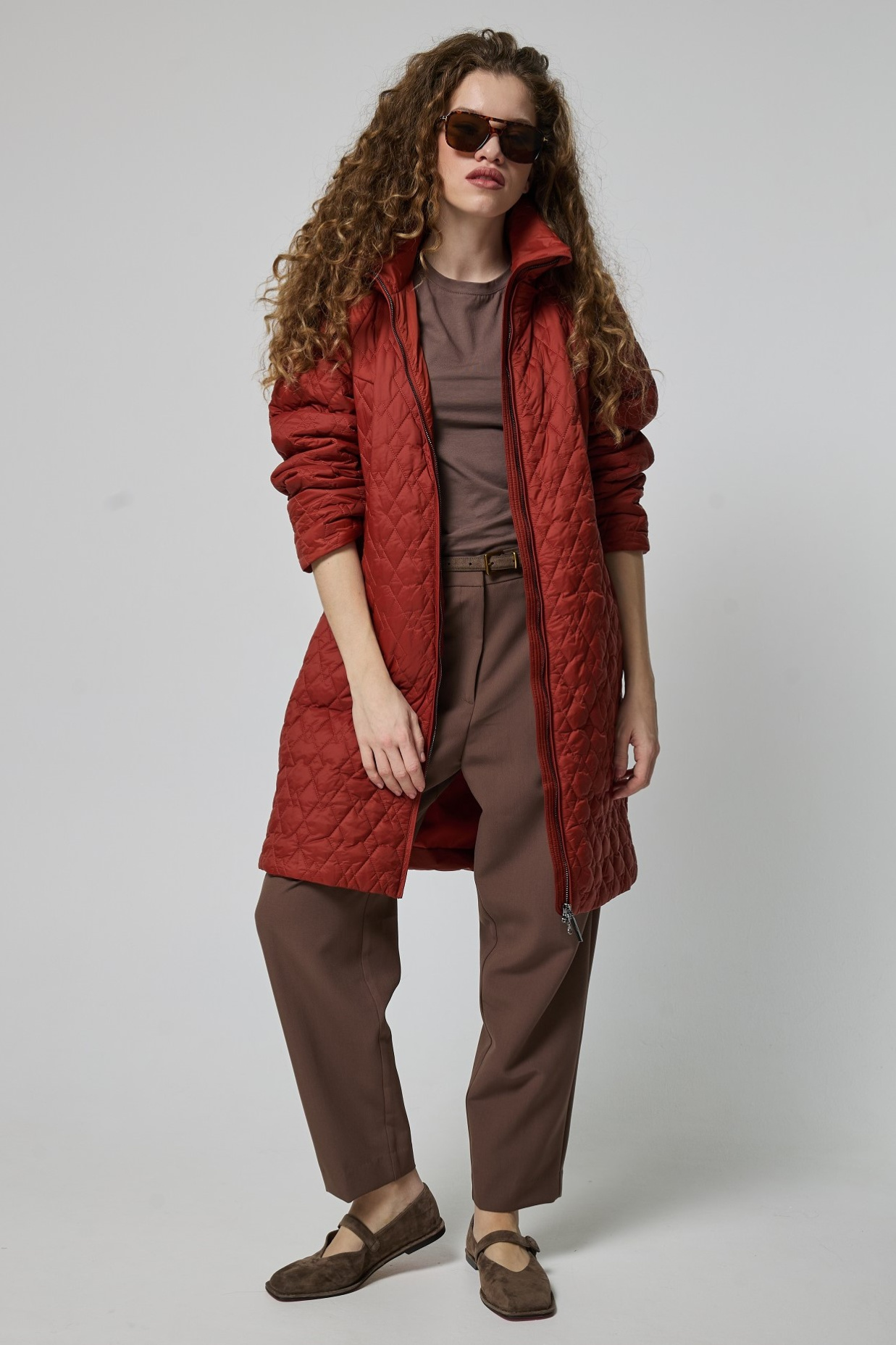 картинка 537.SS26.010 пальто женское BRICK от магазина Albana