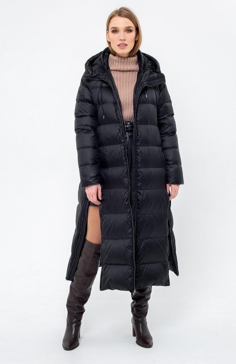 картинка 129.W21.001 Пальто женское BLACK от магазина Albana