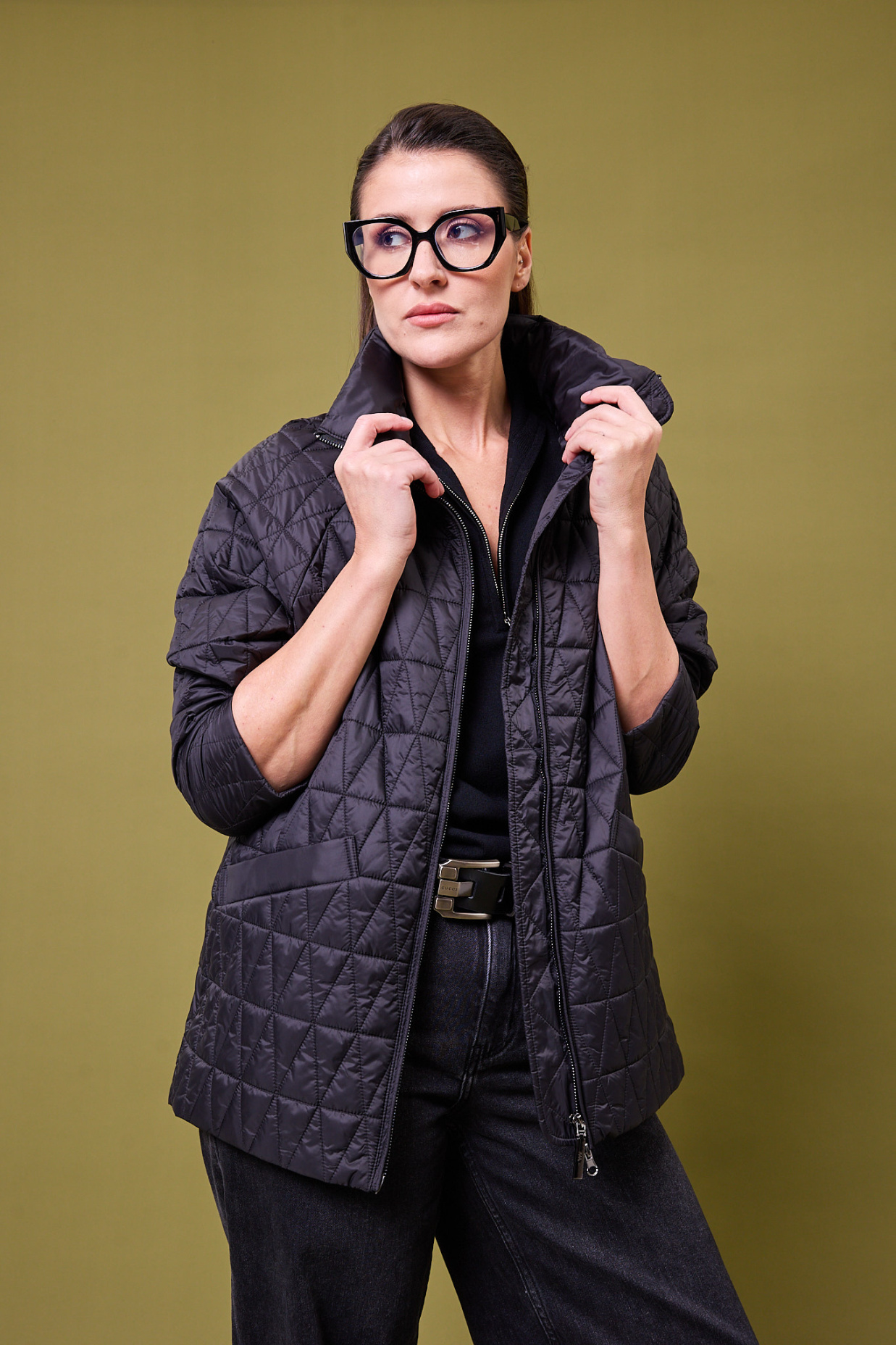 картинка 524.SS26.001 куртка женская BLACK от магазина Albana