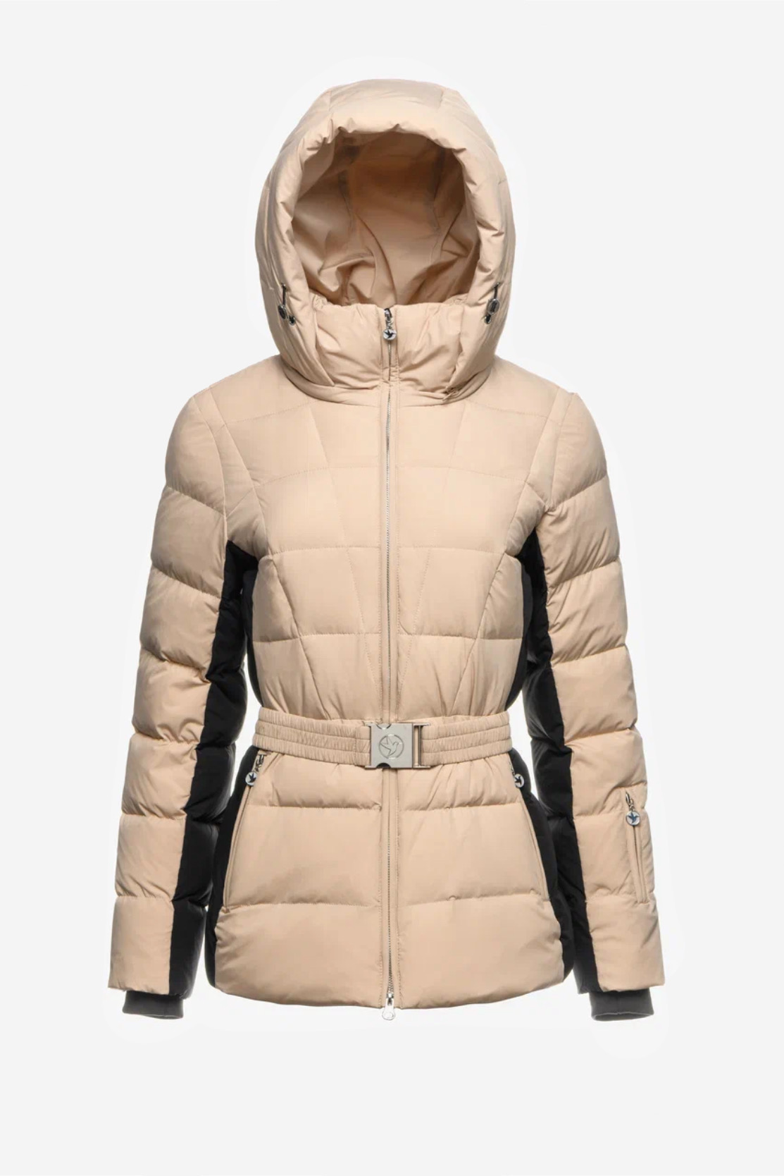 картинка 230.W22.016 куртка женская LATTE/BLACK от магазина Albana