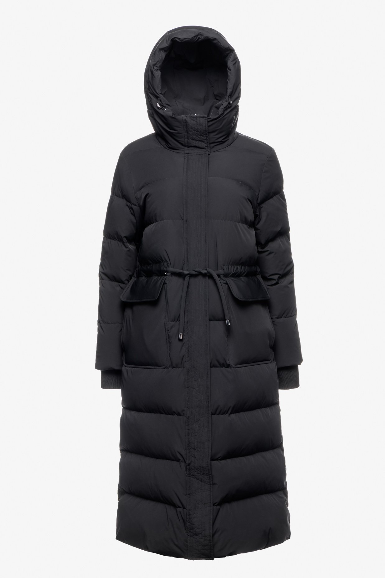 картинка 373.W24.001 пальто женское BLACK от магазина Albana