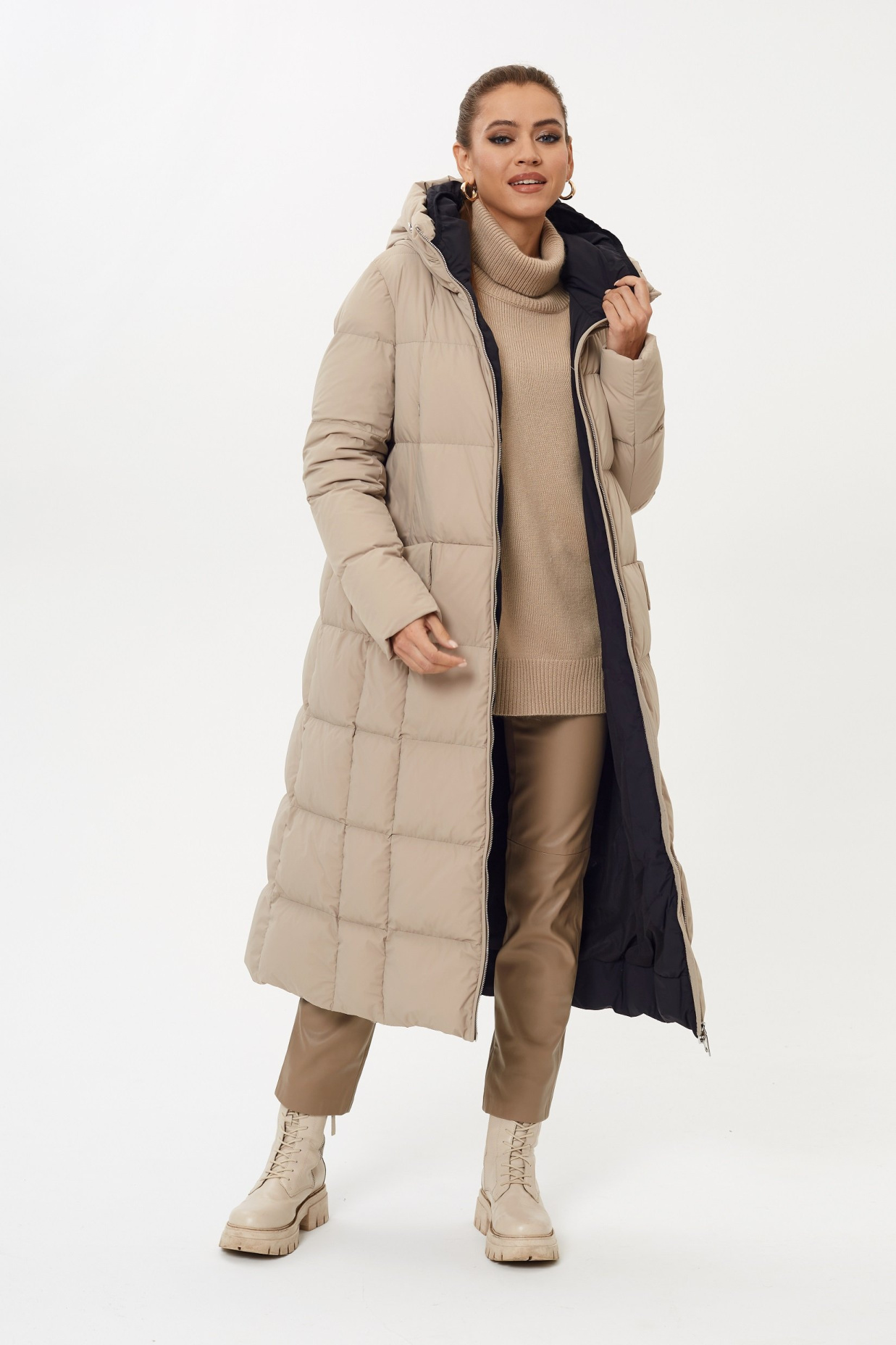 картинка 216.W23.016 пальто женское BEIGE от магазина Albana
