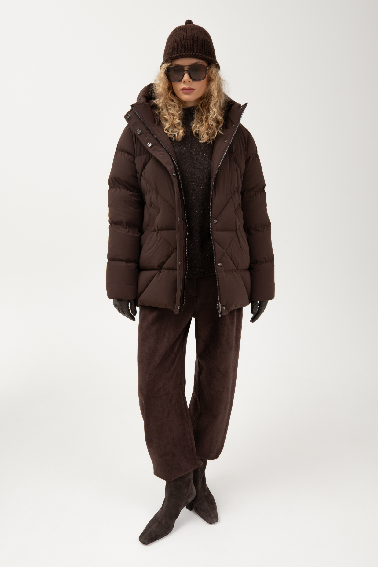 картинка 574.FWAA.027S куртка женская COFFEE от магазина Albana