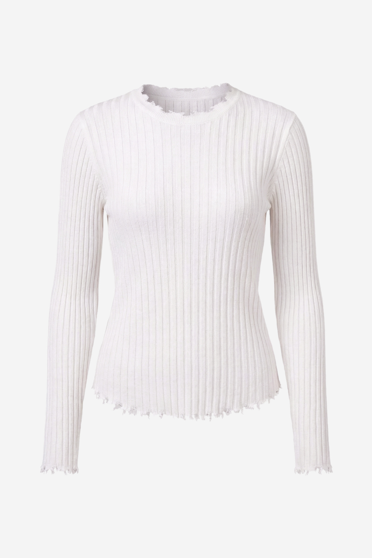 картинка 3109.ATW.0002S свитер женский из шерсти мериноса IVORY от магазина Albana