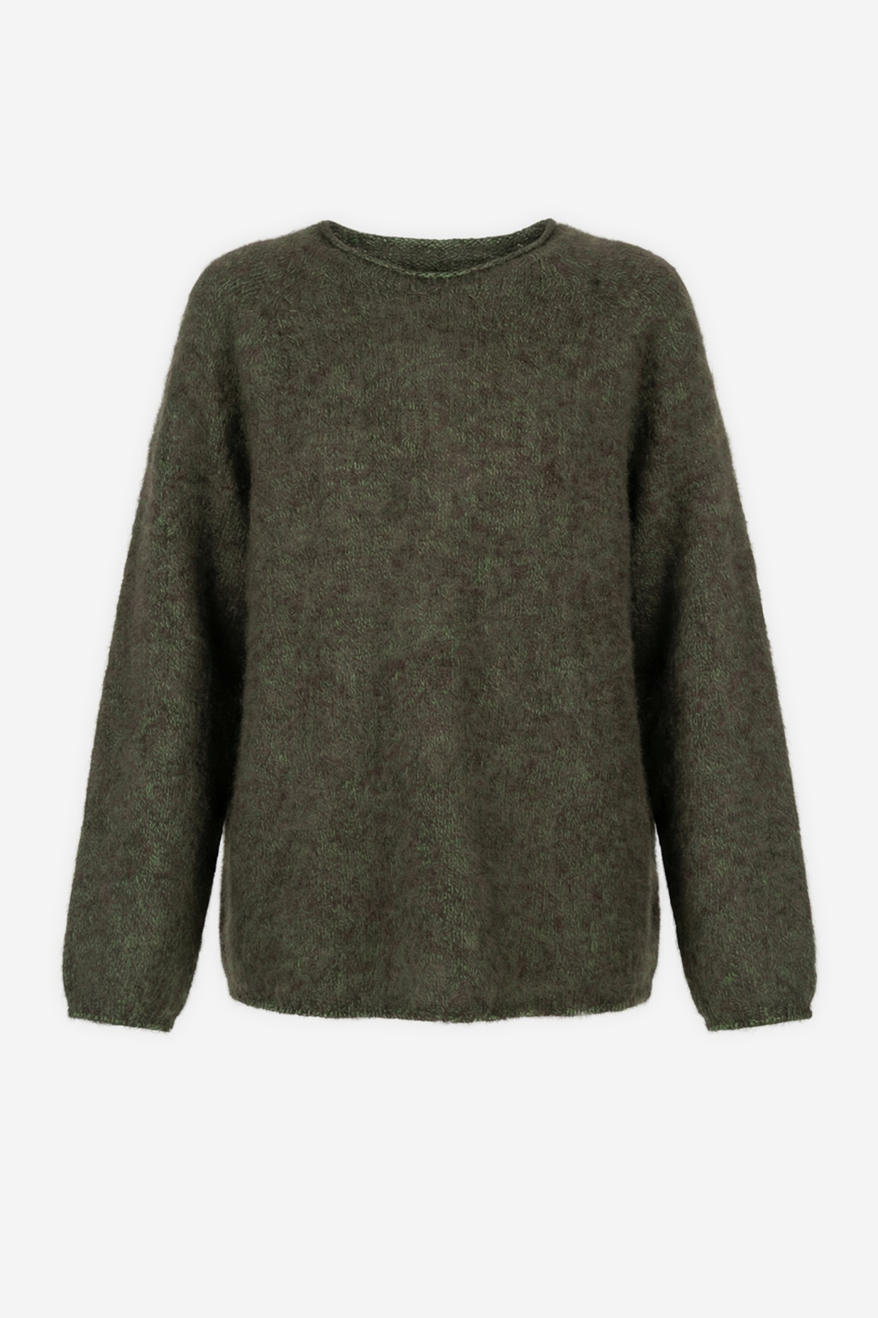 картинка 3110.ATW.0004S свитер женский из шерсти мериноса KHAKI от магазина Albana