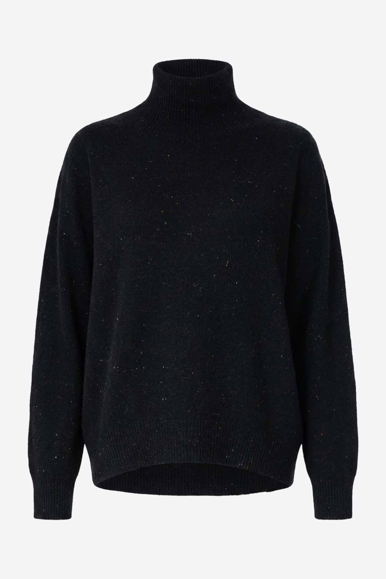 картинка 3113.ATW.0010S свитер женский из шерсти мериноса BLACK от магазина Albana