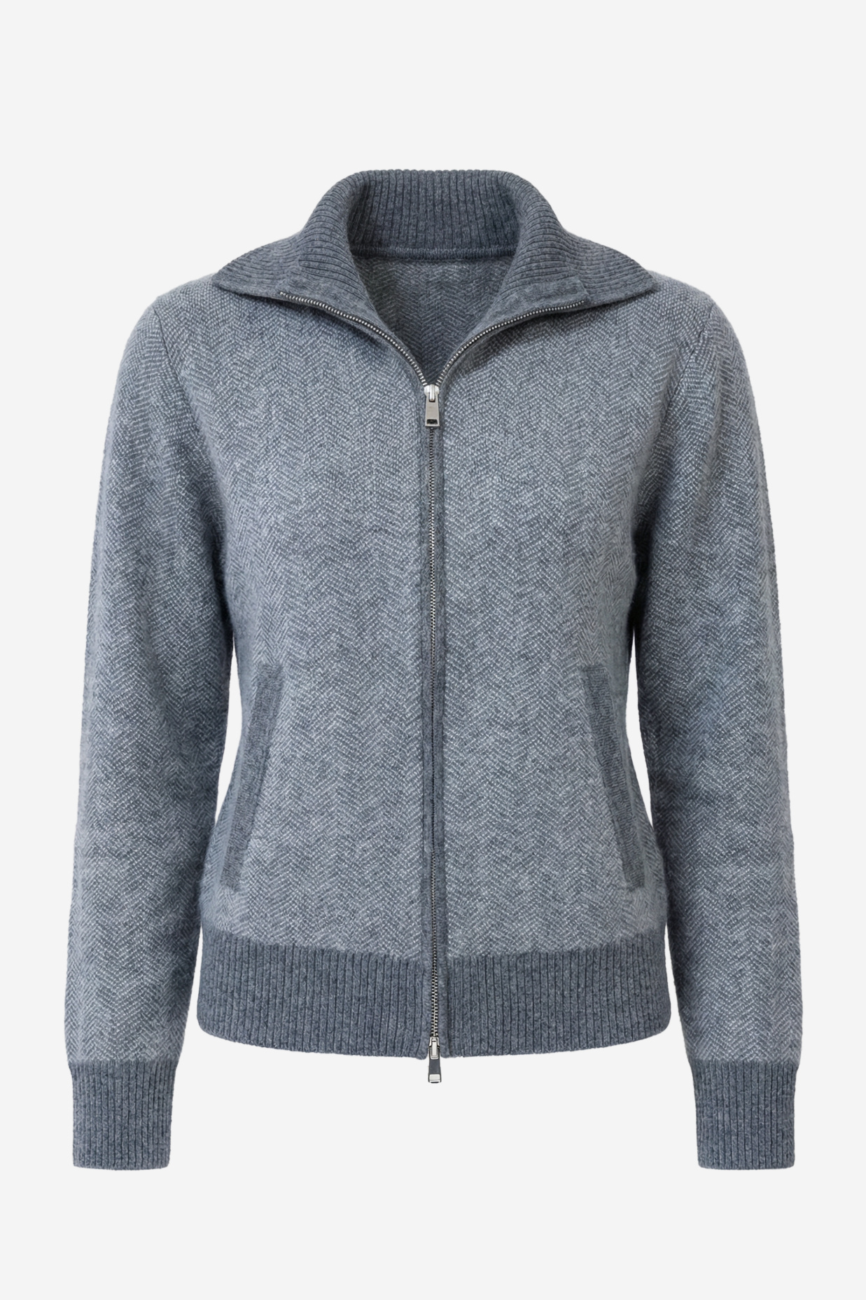 картинка 6106.ATW.0013S кардиган женский из кашемира GRAY от магазина Albana