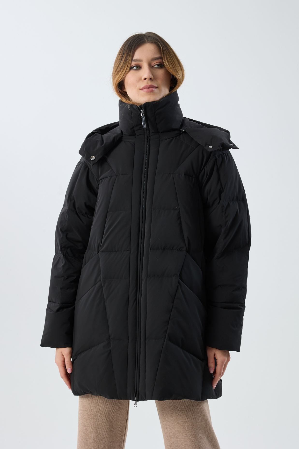 картинка 423.W24.001 куртка женская BLACK  от магазина Albana