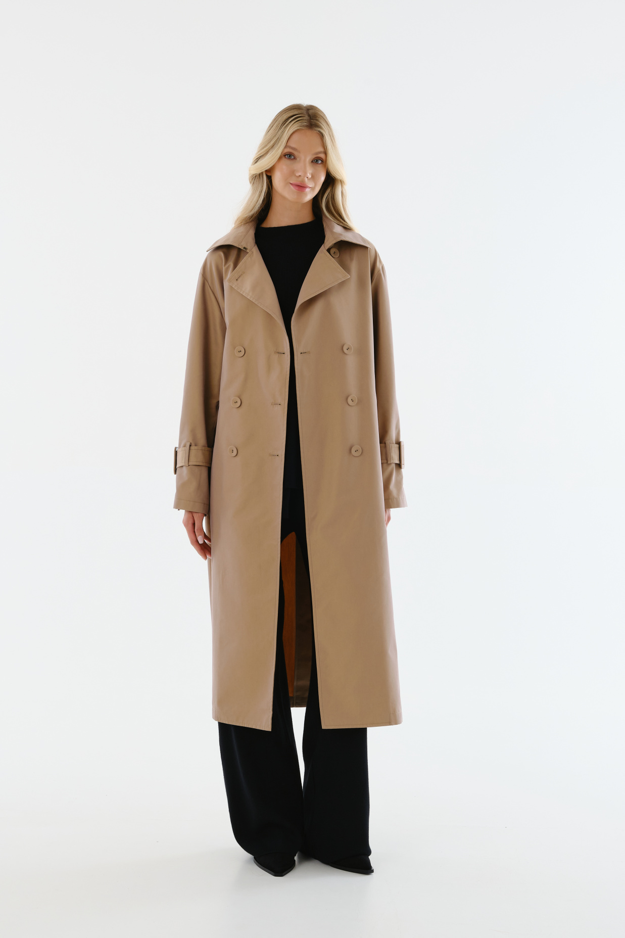 картинка 447.S25.016 плащ женский BEIGE от магазина Albana