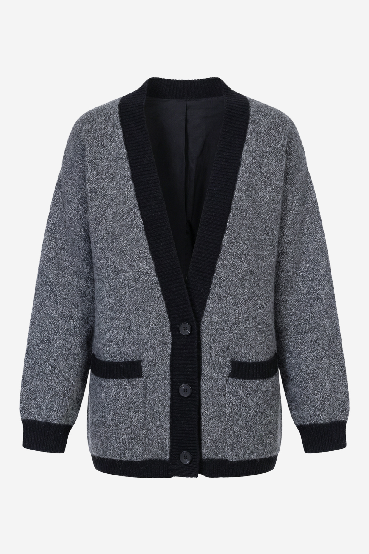 картинка 6101.ATW.0013S кардиган женский из шерсти GRAY от магазина Albana