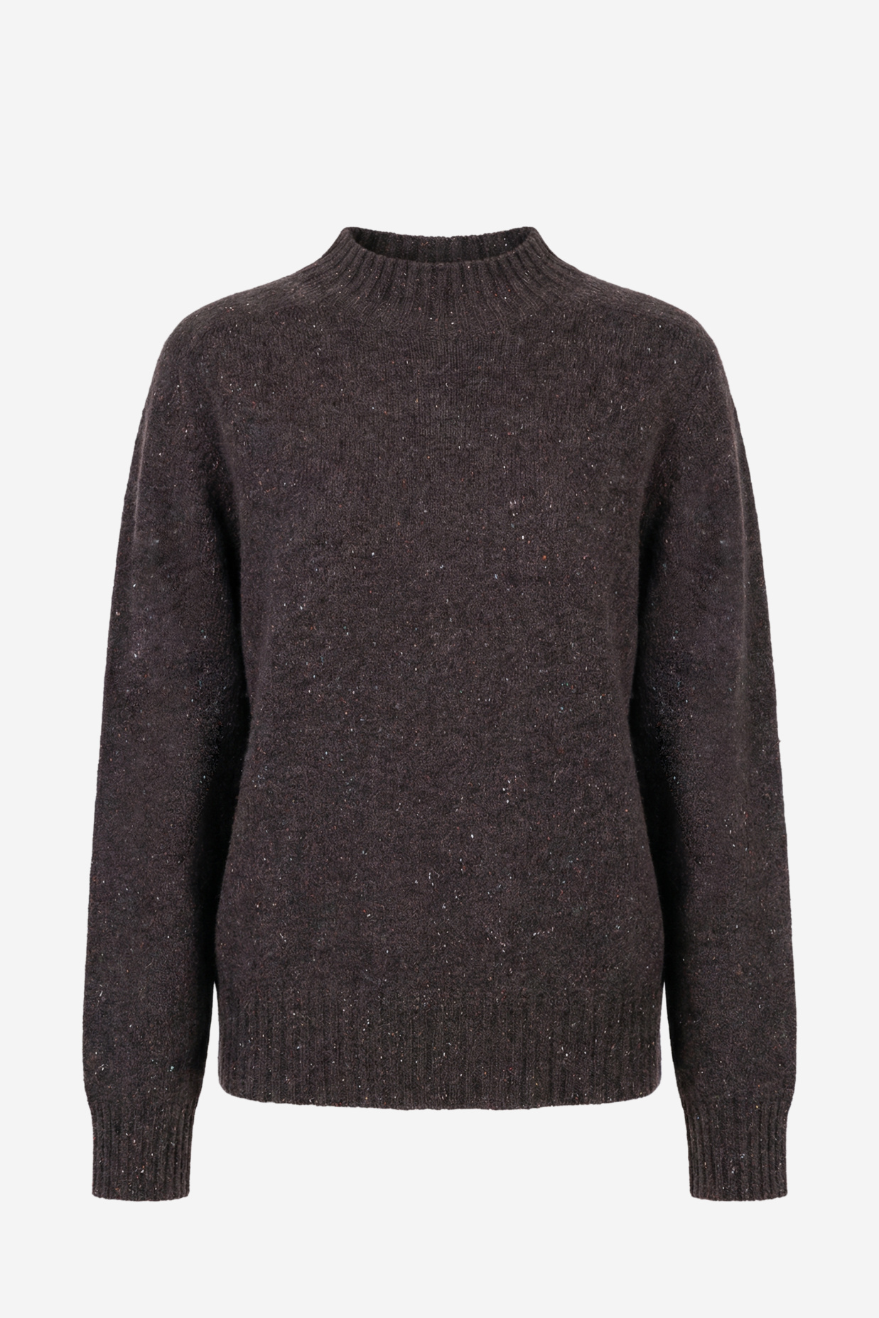 картинка 3108.ATW.0001S свитер женский из шерсти мериноса BLACK от магазина Albana