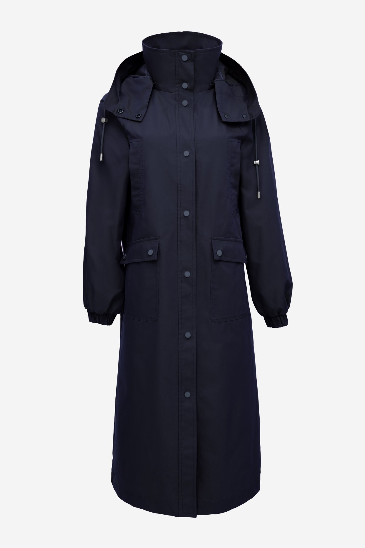 картинка 445.S25.005 плащ женский NAVY от магазина Albana
