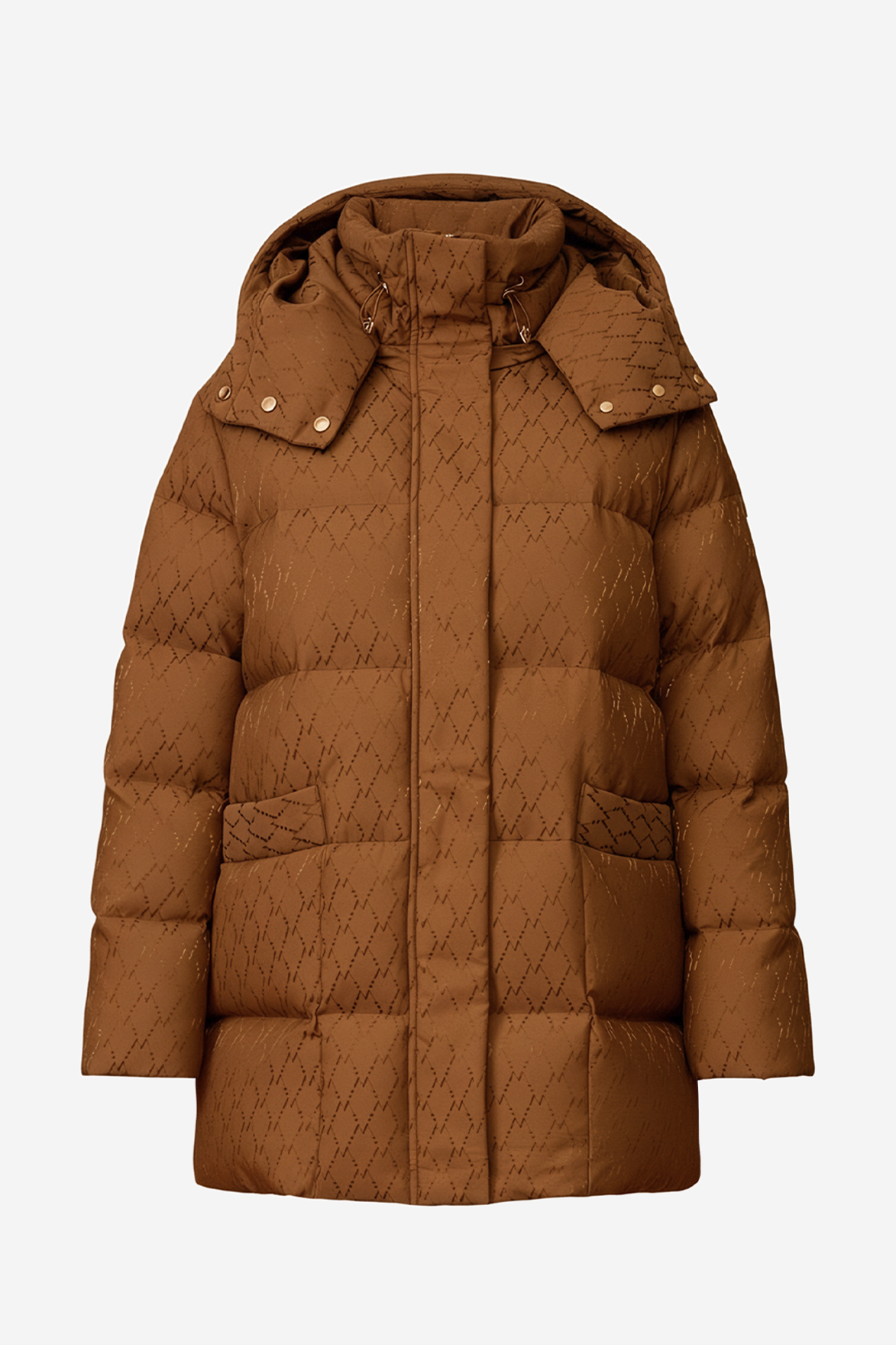 картинка 490.FW25.017 куртка женская LOGO NET RAW от магазина Albana