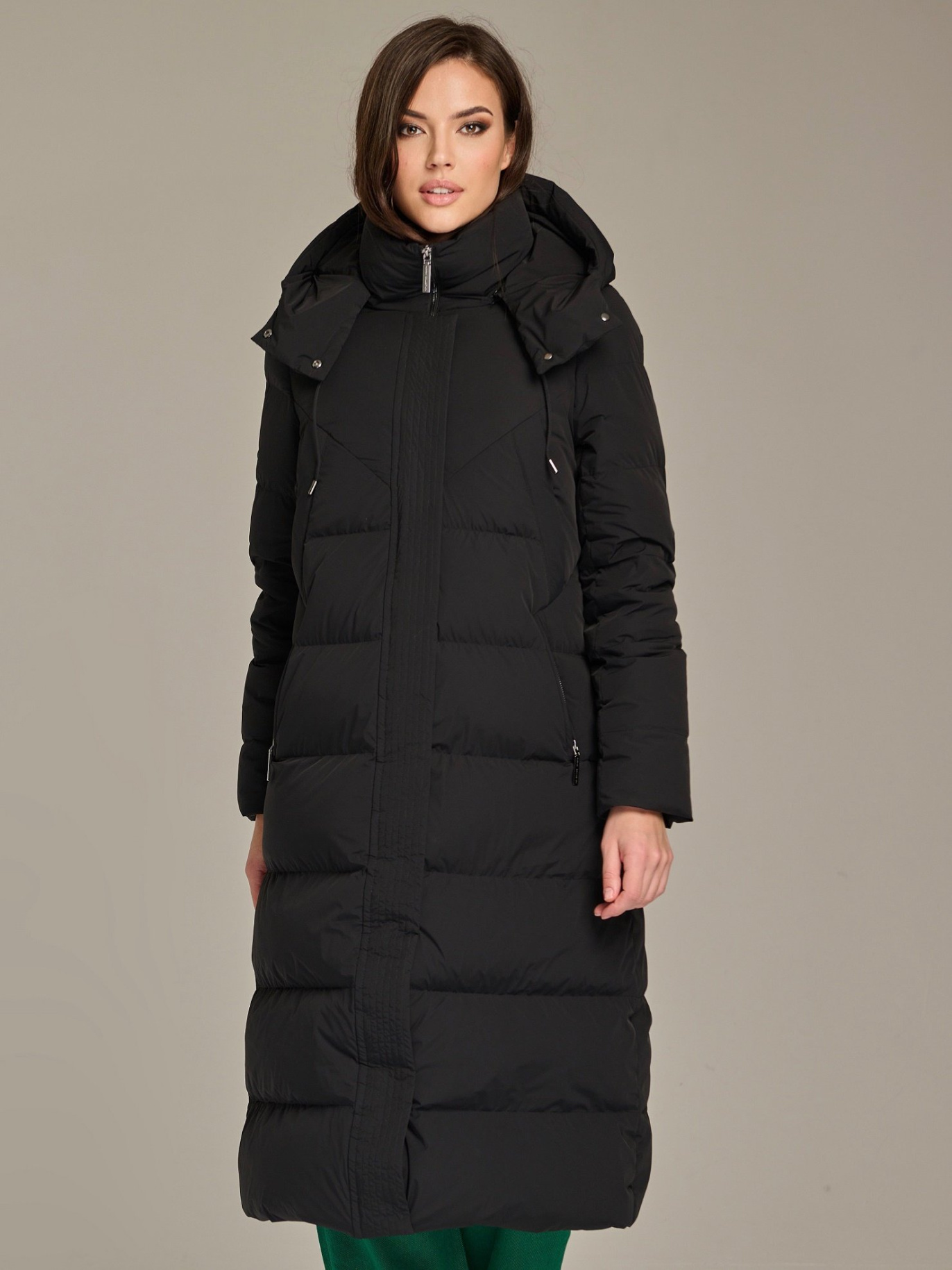 картинка 174.W23.001 пальто женское BLACK от магазина Albana