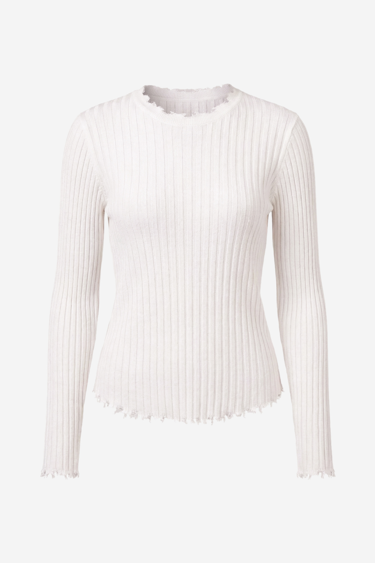 картинка 3109.ATW.0002S свитер женский из шерсти мериноса IVORY от магазина Albana