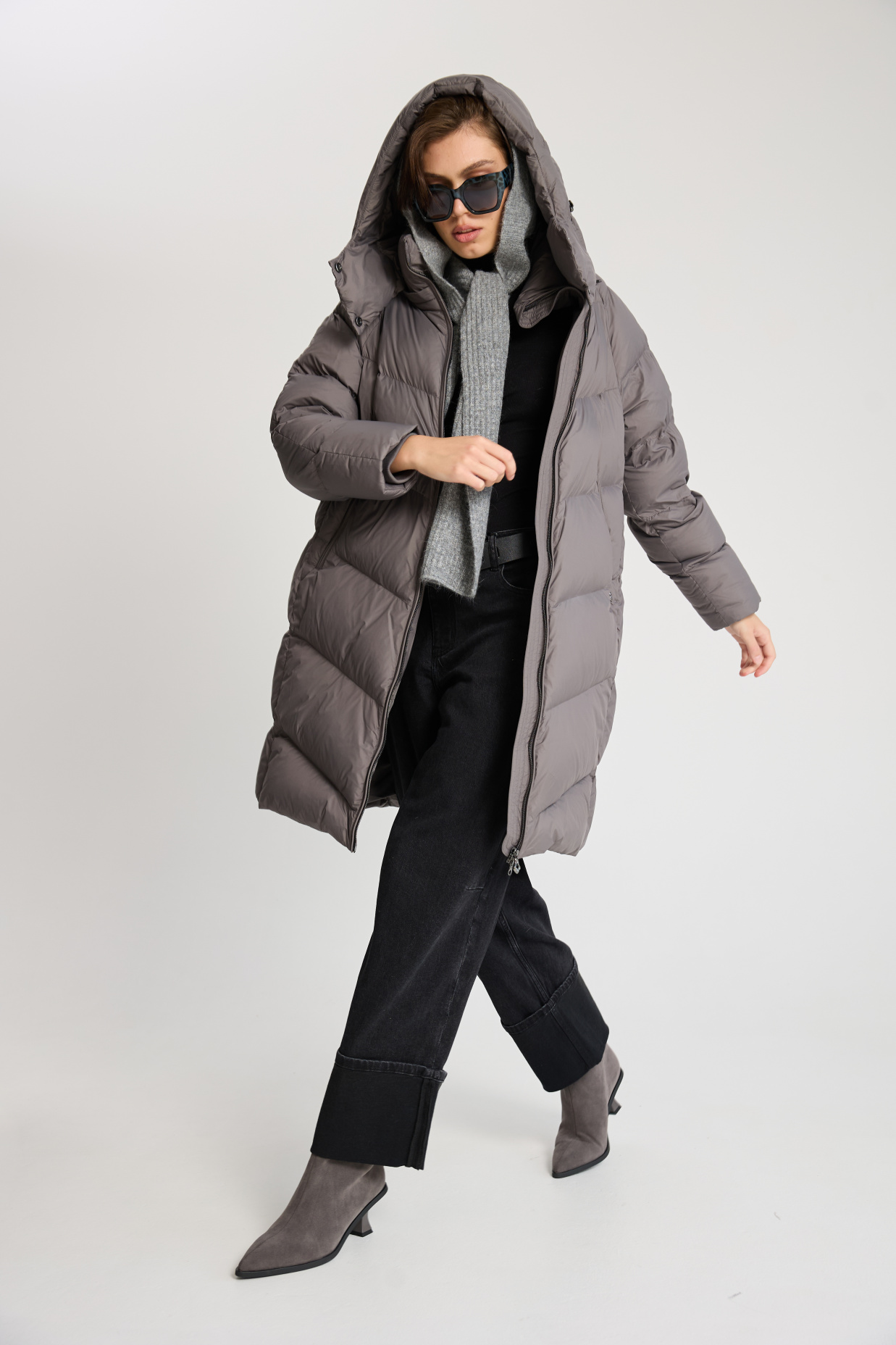 картинка 464.W25.013 пальто женское GRAY от магазина Albana