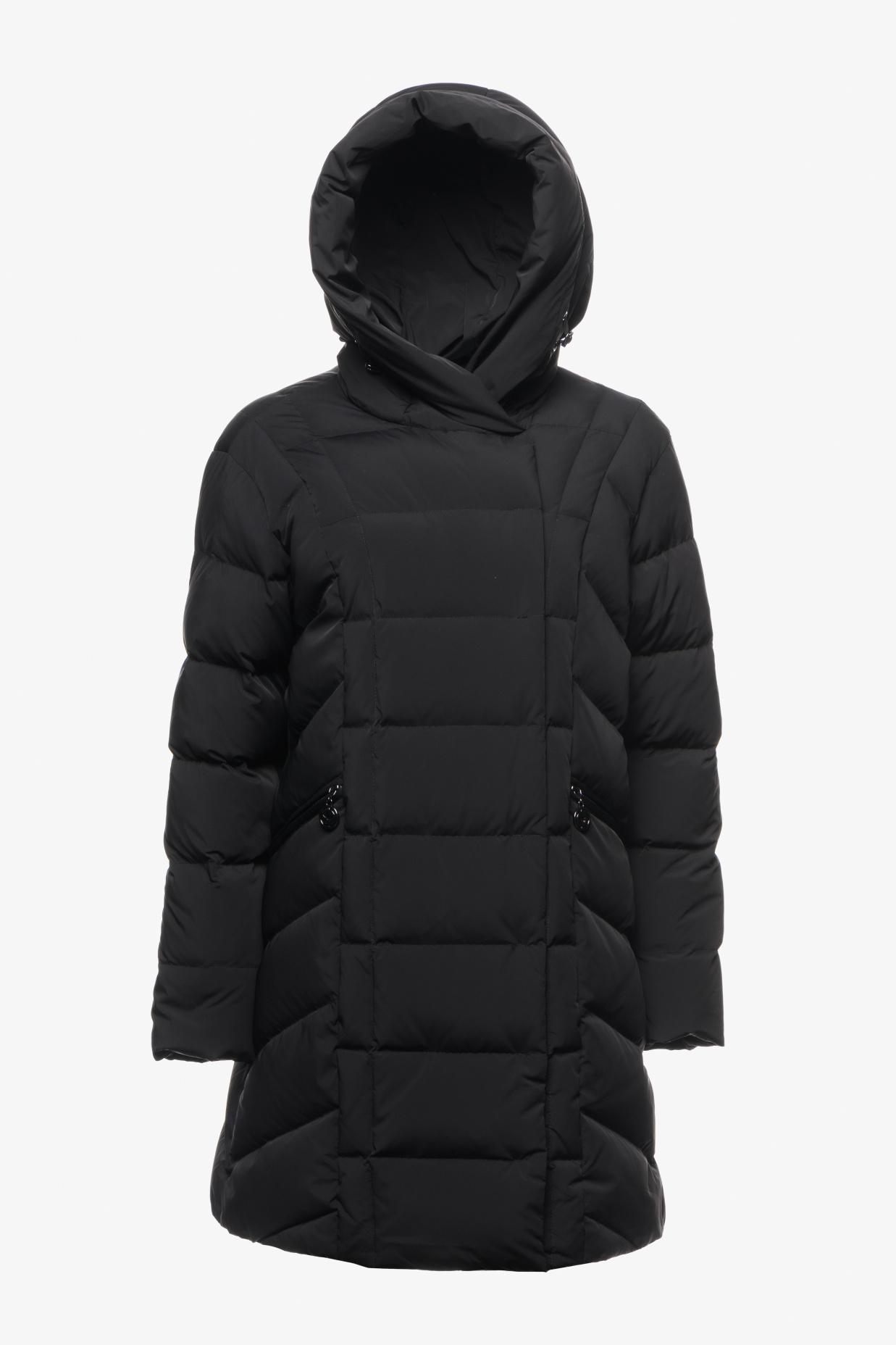 картинка 321.W23.001 пальто женское BLACK  от магазина Albana