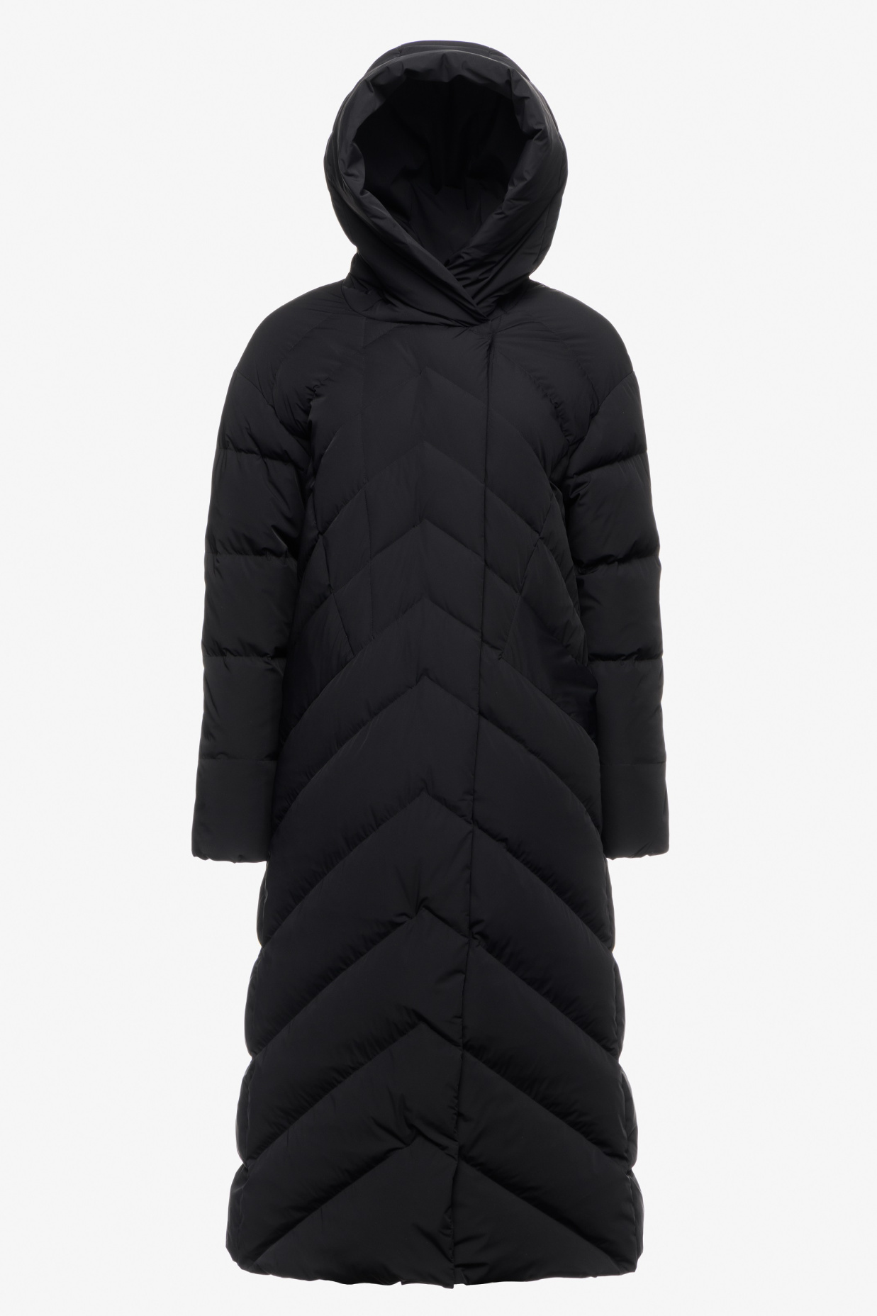 картинка 277.W23.001 пальто женское BLACK от магазина Albana