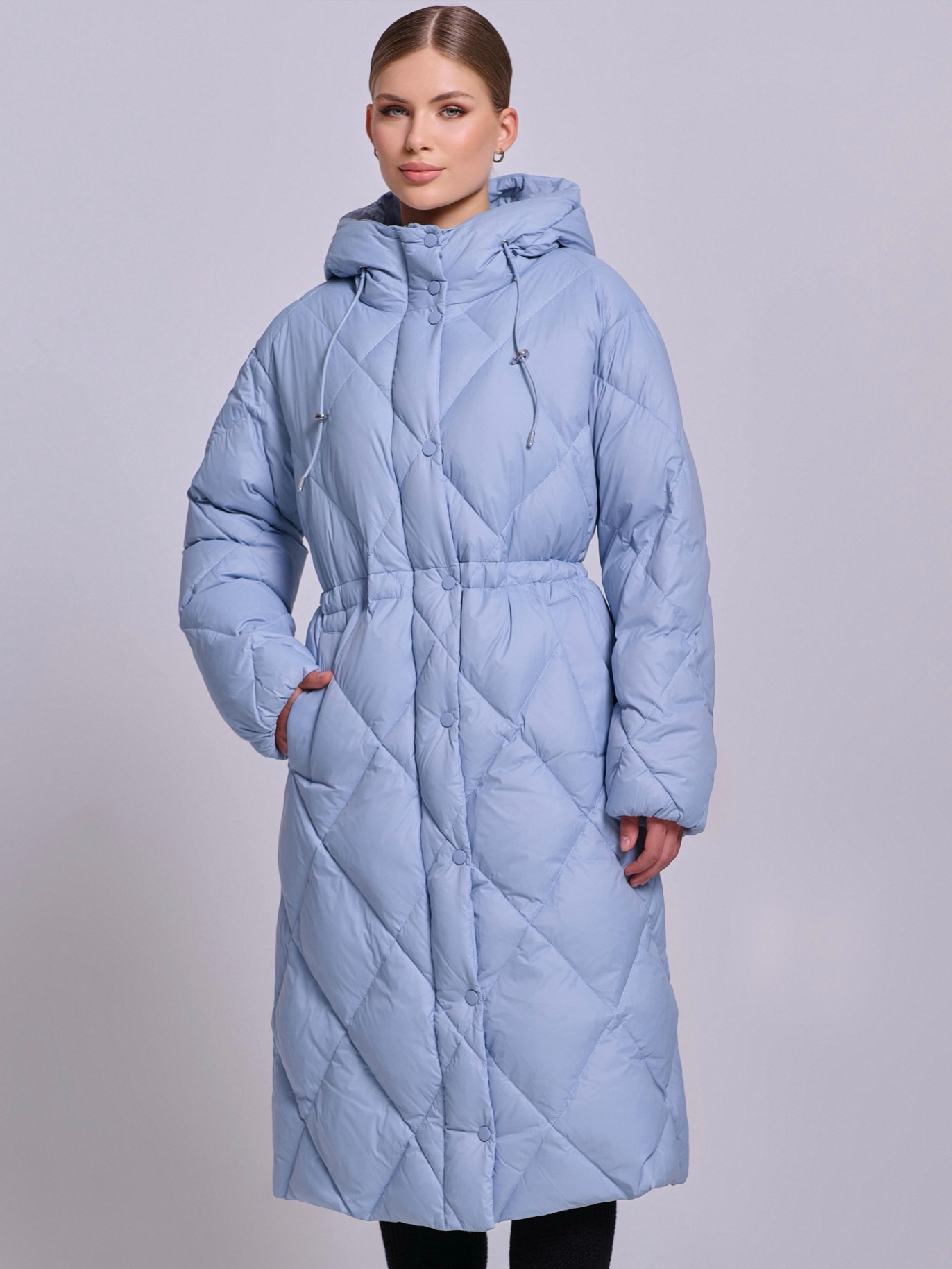картинка 425.W24.007 пальто женское CLOUD BLUE от магазина Albana