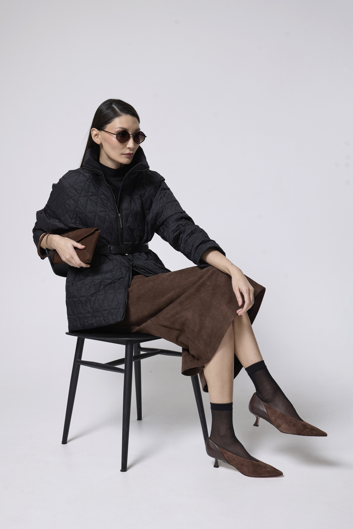 картинка 524.SS26.001 куртка женская BLACK от магазина Albana