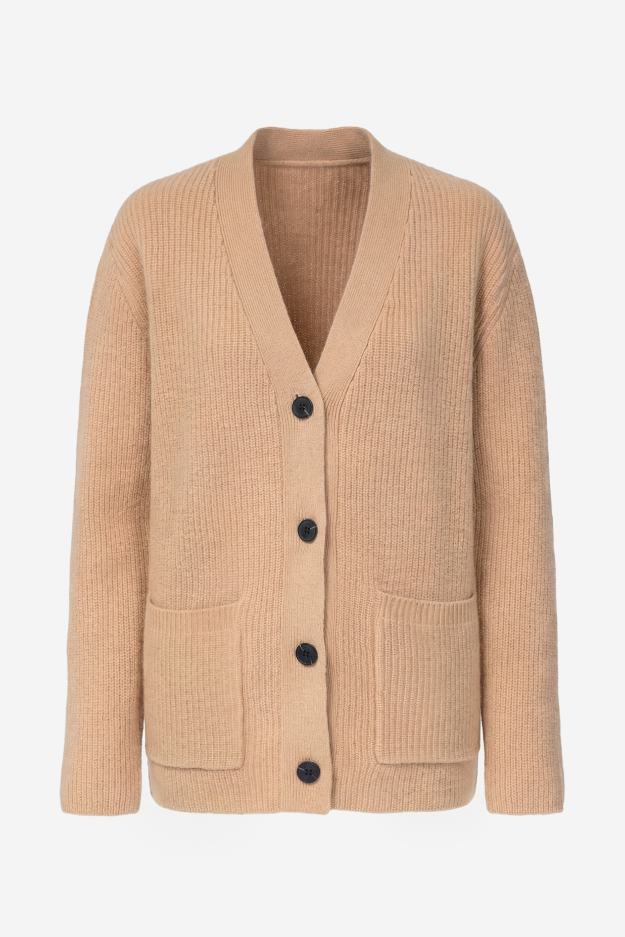 картинка 6102.ATW.0016S кардиган женский из шерсти BEIGE от магазина Albana