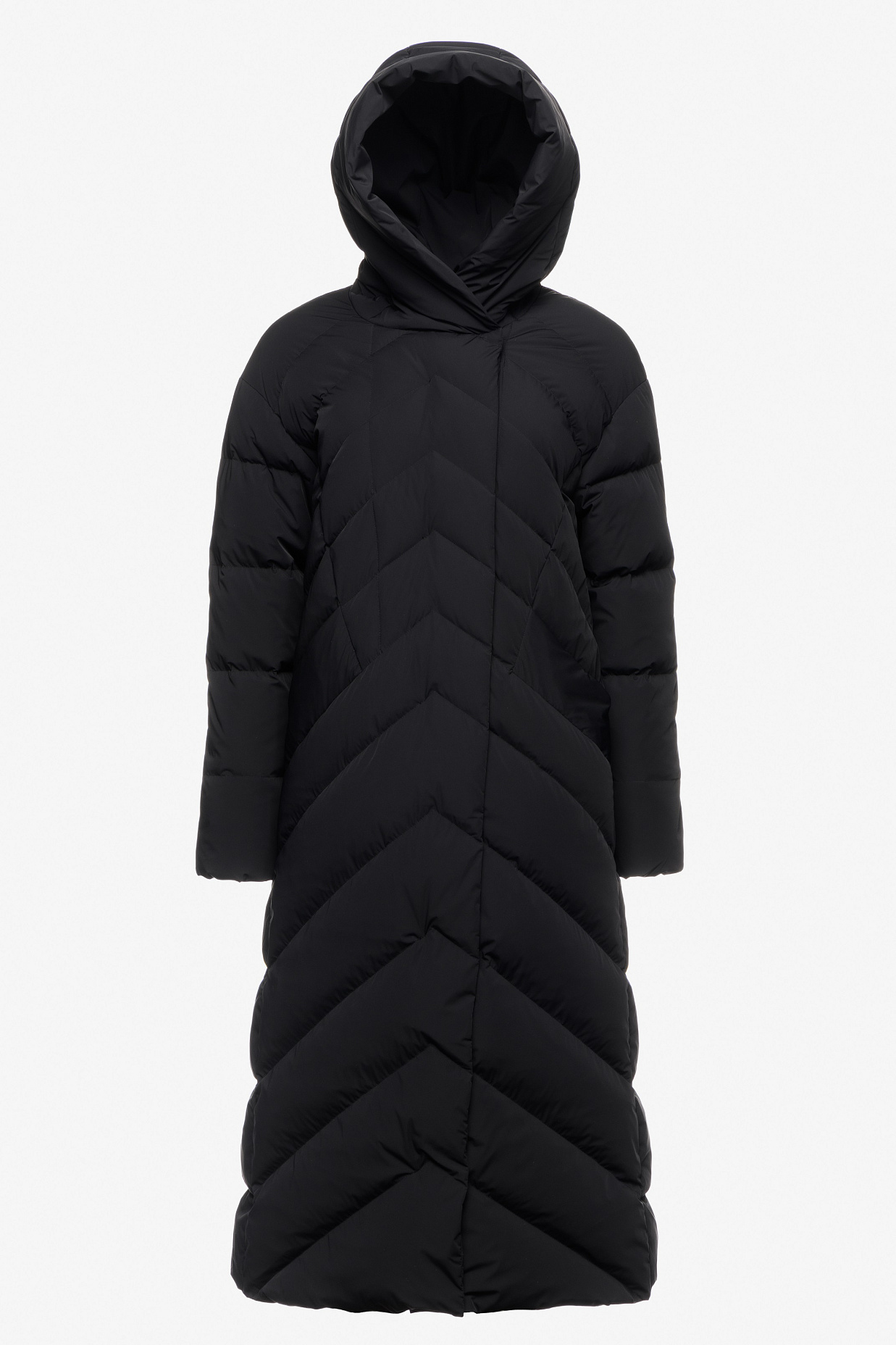 картинка 277.W23.001 пальто женское BLACK от магазина Albana