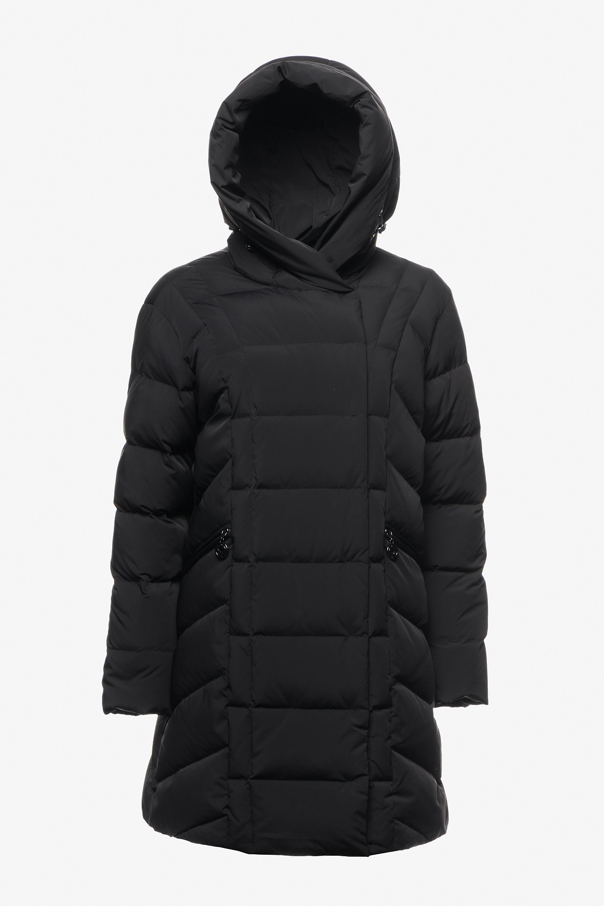 картинка 321.W23.001 пальто женское BLACK  от магазина Albana
